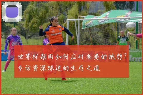 世界杯期间如何应对老婆的抱怨?专访资深球迷的生存之道
