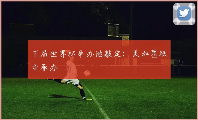 下届世界杯举办地敲定:美加墨联合承办