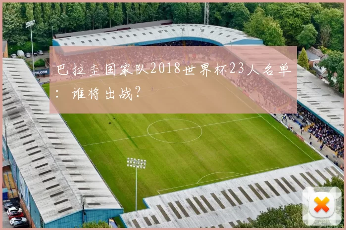 巴拉圭国家队2018世界杯23人名单:谁将出战?