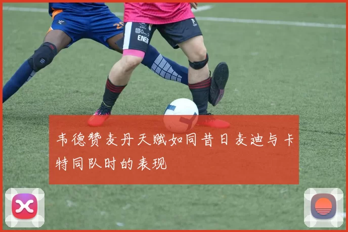 韦德赞麦丹天赋如同昔日麦迪与卡特同队时的表现