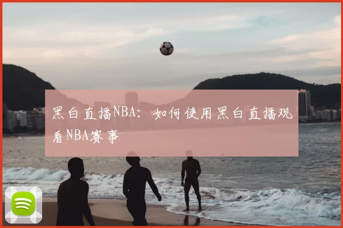 黑白直播NBA：如何使用黑白直播观看NBA赛事