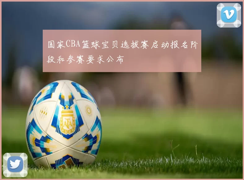 国家CBA篮球宝贝选拔赛启动报名阶段和参赛要求公布